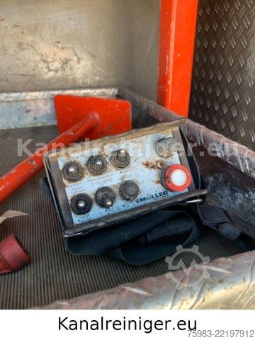 Vacuum tank truck MERCEDES-BENZ Vario 816 D - Müller Einbauspüler 7,5t