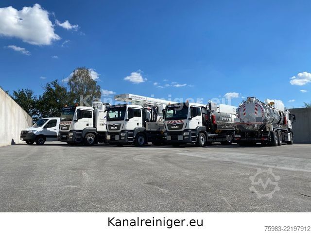 Vacuum tank truck MERCEDES-BENZ Vario 816 D - Müller Einbauspüler 7,5t