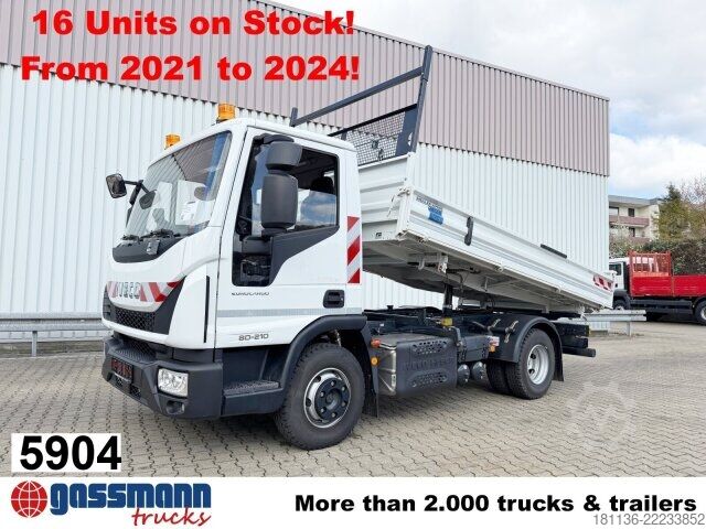 Furgone ribaltabile Iveco ML80E21 4x2, 2x AHK, mehrfach vorhanden!