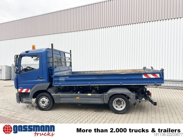 Furgonçinë me kiper Mercedes-Benz Atego 816 K 4x2, 2x AHK, Meiller-Kipper, mehrfach