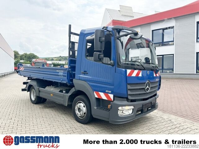 Furgone ribaltabile Mercedes-Benz Atego 816 K 4x2, 2x AHK, Meiller-Kipper, mehrfach