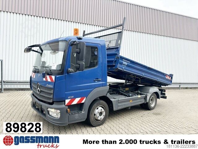 Furgone ribaltabile Mercedes-Benz Atego 816 K 4x2, 2x AHK, Meiller-Kipper, mehrfach