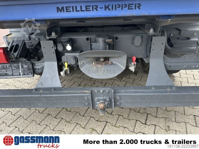 Transporter mit Kipper Mercedes-Benz Atego 816 K 4x2, 2x AHK, Meiller-Kipper, mehrfach
