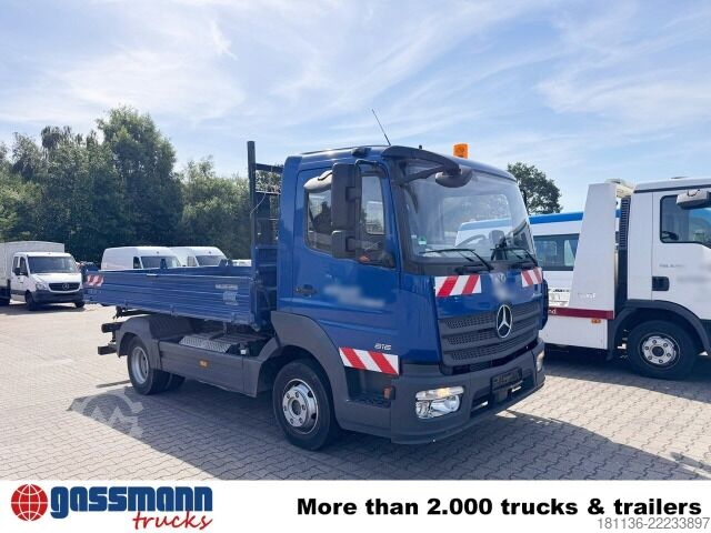 Furgone ribaltabile Mercedes-Benz Atego 816 K 4x2, 2x AHK, Meiller-Kipper, mehrfach
