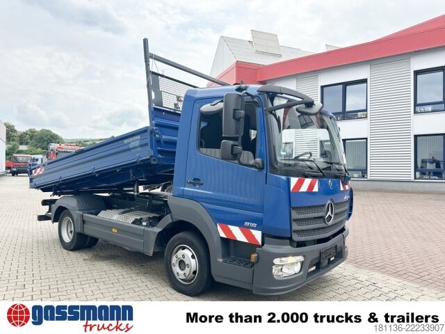 Furgone ribaltabile Mercedes-Benz Atego 816 K 4x2, 2x AHK, Meiller-Kipper, mehrfach