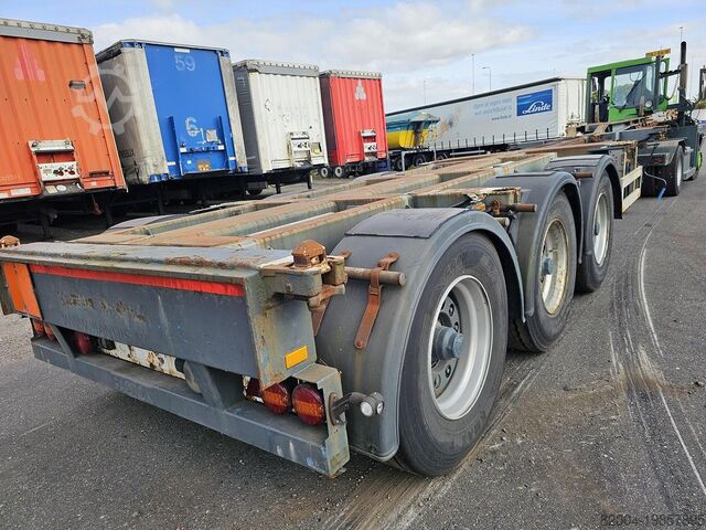 컨테이너 운송 PACTON 3 AXLE MULTI  YARD CHASSIS | 3 X EXTENDIBLE | B...