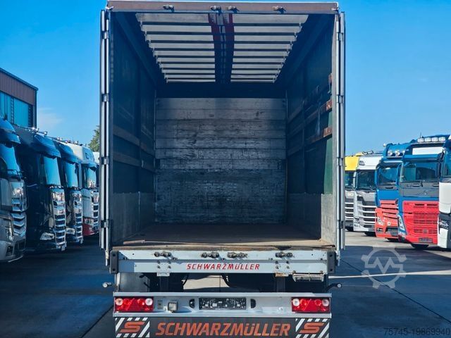 Nákladné auto s plochou korbou a plachtou MAN TGS 26.460 * GESAMTZUG *  VOLLLUFT * LIFT * ACC