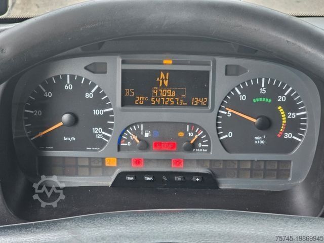 Камион платформа с брезент MERCEDES-BENZ ATEGO 1224 * PR.+PL. * 1.5 T LBW *  TEMP *