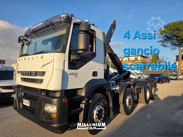 Staðlaður dráttarbíll IVECO STRALIS 450 GANCIO SCARRABILE BOB 4 ASSI