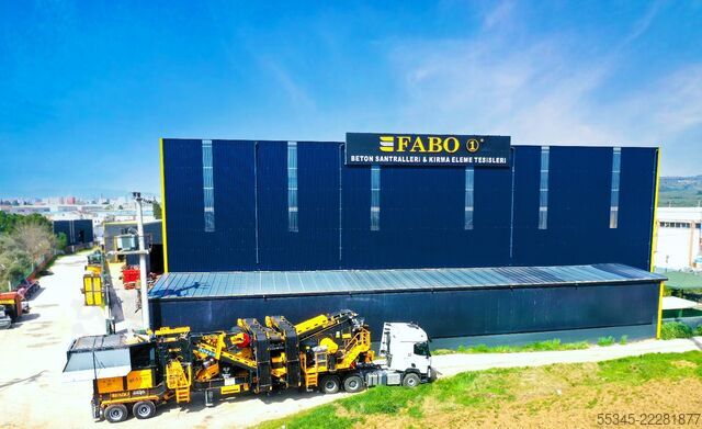 Equipamento de britagem/planta de britagem móvel FABO Crushing Equipment Mobile Impact Crusher PRO-90