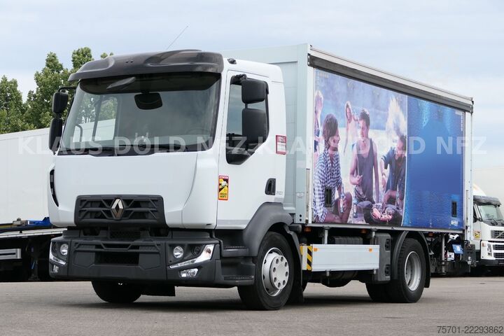 Камион за напитки RENAULT D 13.280 Getränkewagen Vollluft LBW Kamera Euro6
