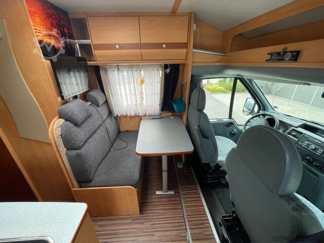 Полуинтегриран кемпер SUNLIGHT T66 | 1.Hand, EInzelbetten, Guter Zustand