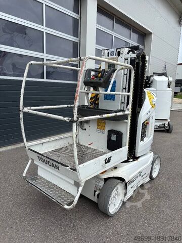 Platform kerja teleskopik yang diartikulasikan JLG Toucan 8E - 8,20m Elektro Mast-Arbeitsbühne