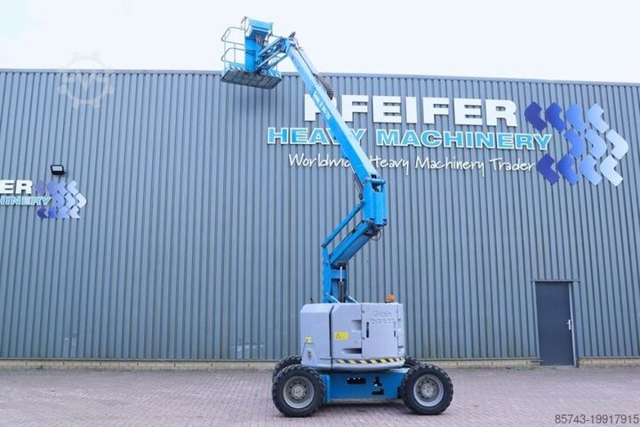 Plataforma de trabajo telescópica articulada Genie Z34/22 Diesel, 4x4 Drive, 12.6m Working Height, 6.