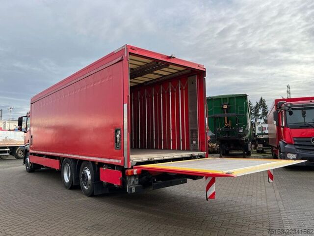 Camión plataforma con toldo MERCEDES-BENZ Antos 2540 L 6x2 Pritsche LBW