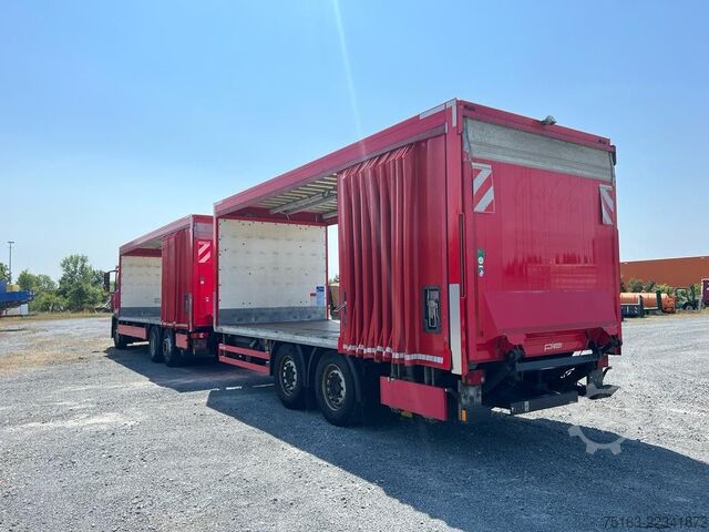 Camión plataforma con toldo MERCEDES-BENZ Antos 2540 L 6x2 Pritsche LBW