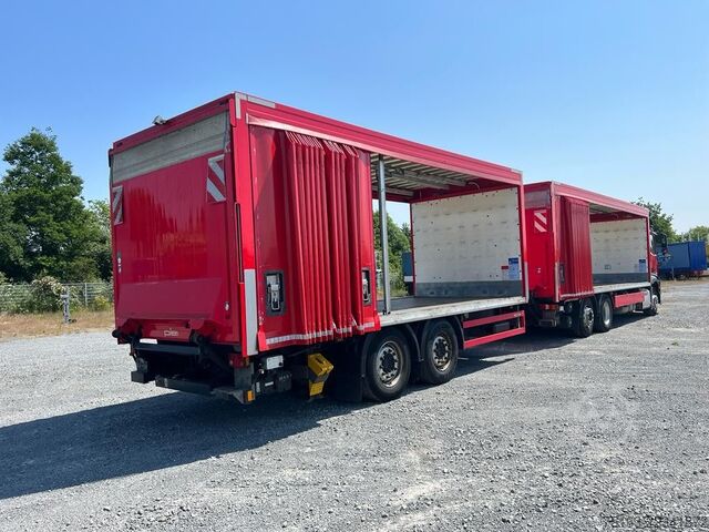 Camión plataforma con toldo MERCEDES-BENZ Antos 2540 L 6x2 Pritsche LBW