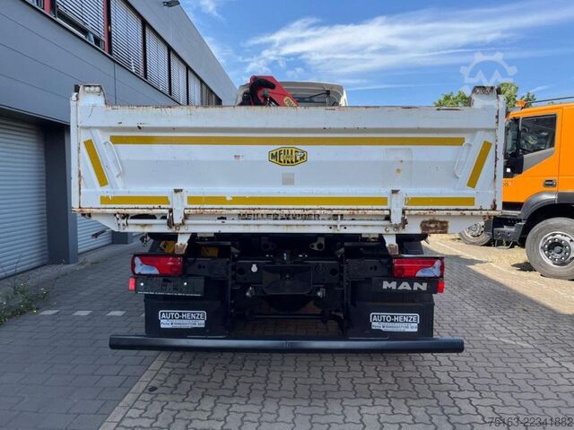 Camión volquete MAN TG-M 18.290 4x2 2-Achs Kipper Kran Palf. PK 12.5