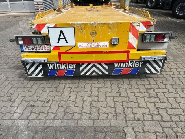 Remolque con chasis intercambiable  Anhänger für Absetzmulden HTM 13.40L Containeran