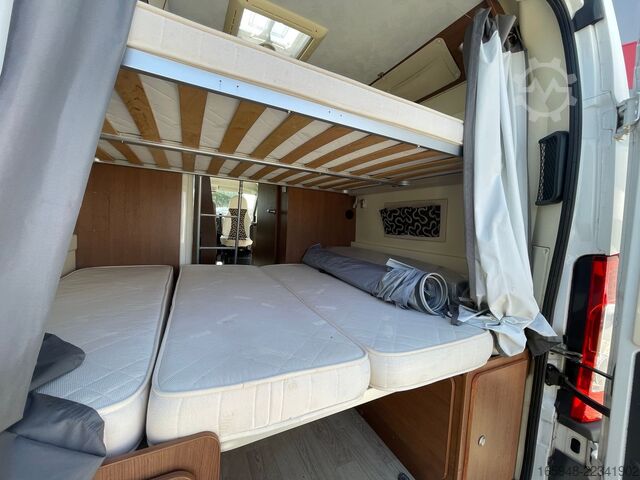 Autocaravana MCLOUIS BJL1 636 MAX3 | AHK,RFK,Luftfederung,Etagenbett