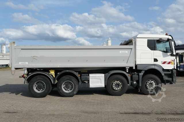 Trostani kiperski kamion MAN 41.470 TGS 8x4, Bordmatik, Anbauplatte, Kombitür