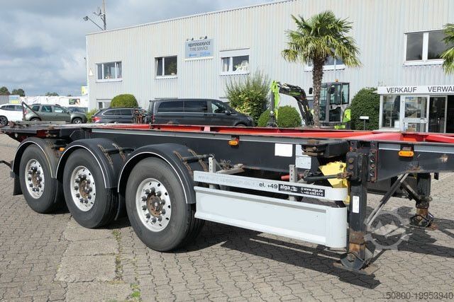 Wissellaadbak oplegger FLIEGL SDS 380, ADR, Tankwagen, 20 & 30 Fuß Container