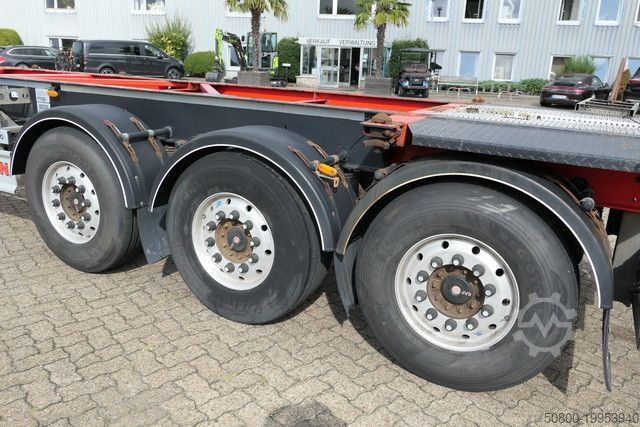 Wissellaadbak oplegger FLIEGL SDS 380, ADR, Tankwagen, 20 & 30 Fuß Container