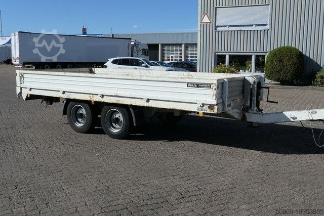 खुला ट्रेलर MÜLLER-MITTELTAL ETÜ-TA, Tandem, 5.100mm lang, Zurrösen,Tieflader