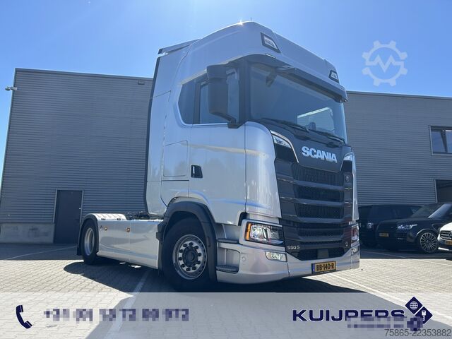 معيار SZM Scania 590S V8 Highline / Retarder / Leder / Vol Lucht...