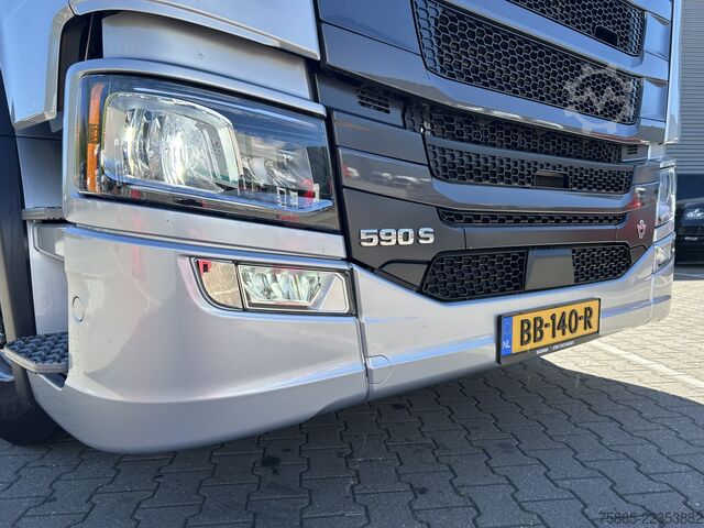 معيار SZM Scania 590S V8 Highline / Retarder / Leder / Vol Lucht...