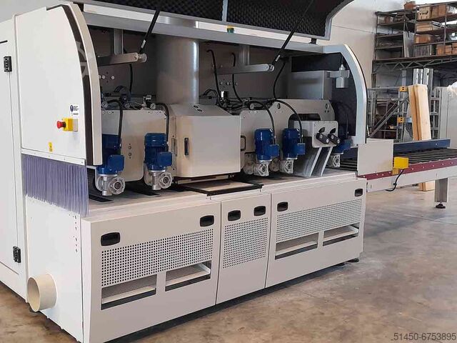 2-shaft multiblade saw Trademak srl Squalo 420 2x75 kW - revisionata a nuovo