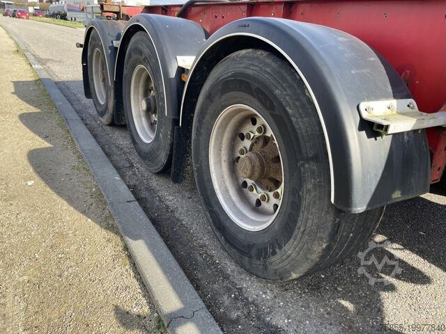 Transporte de contentores Van Hool Tankcontainerchassis 20 FT Chassis / Discbrakes...