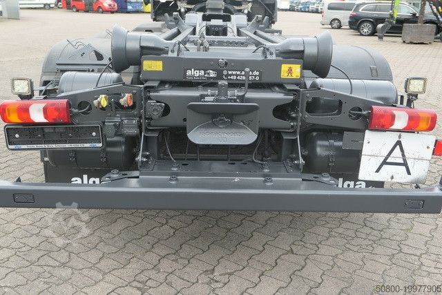 Āķa konteineru automašīna MERCEDES-BENZ 2543 L Actros 6x2, Meiler RK 21.70, Lenk-Lift