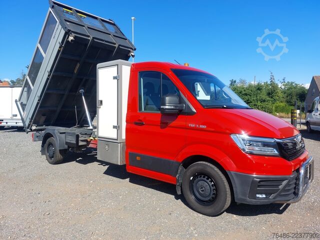  MAN TGE 3.180 AUTOMAAT 3-Kipper