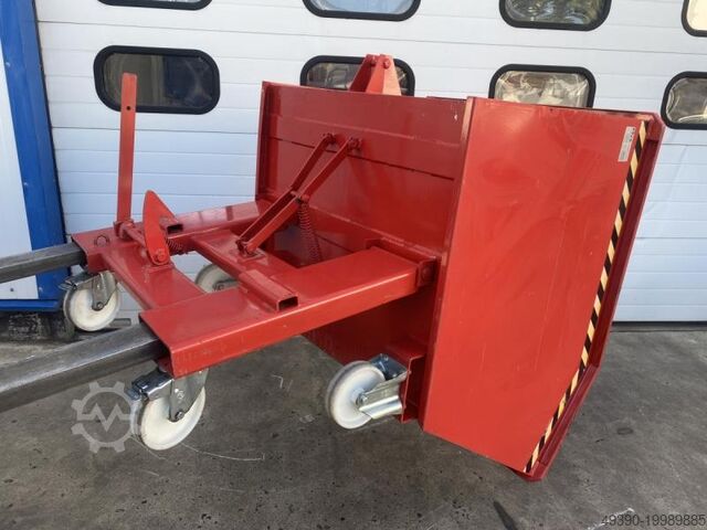 Contenedor basculante para carretilla elevadora; cubeta para virutas - tolva de descarga - contenedo RMS ROTHERM INDUSTRIETECHNIK KK - 125