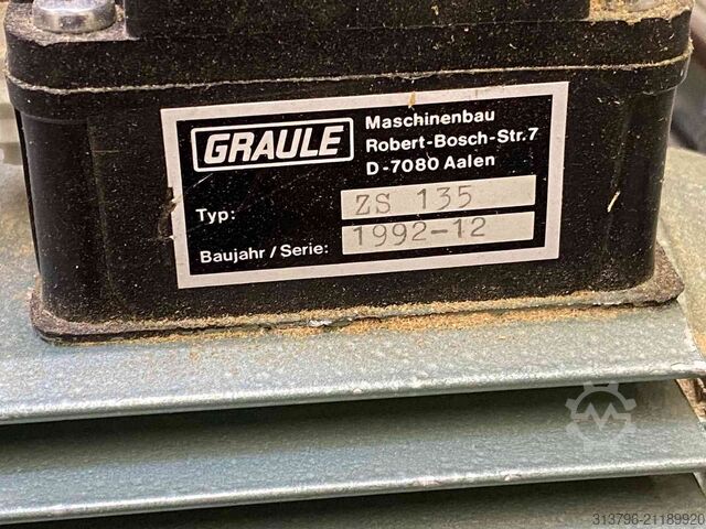 Sierra circular tronzadora e ingletadora Graule ZS135