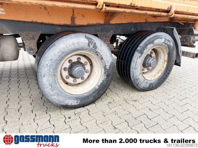 Three-way tipper trailer Müller-Mitteltal EDU-TA 13.5, Ex-Bundeswehr