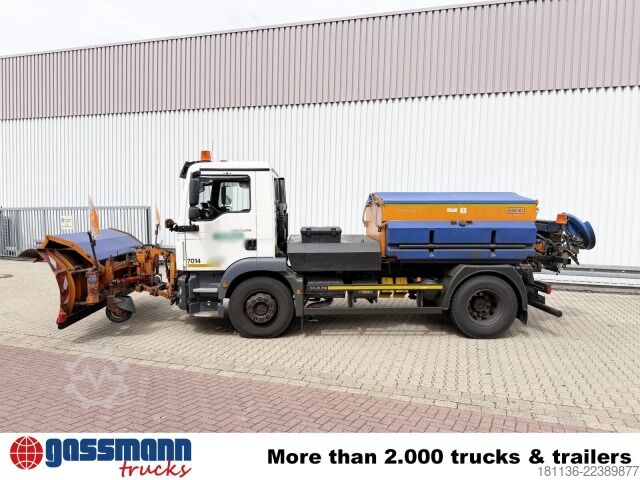 Special purpose truck MAN TGM 15.250 4x2 BL, Winterdienstausstattung