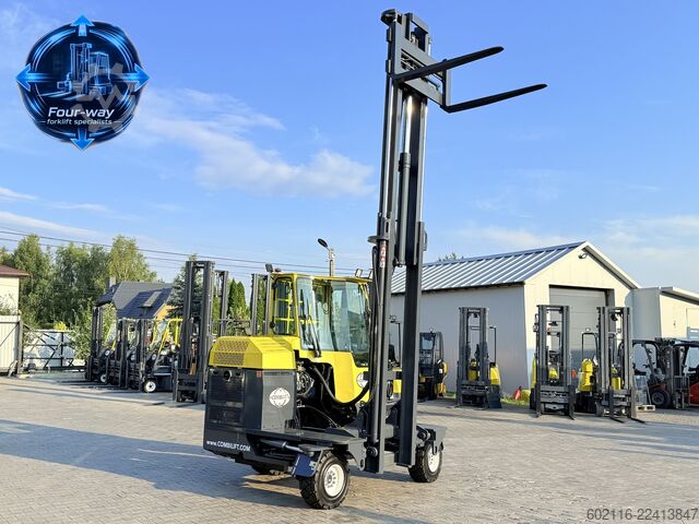 Fjögurra leiða lyftarar Combilift C3000XL GAS DUPLEX 4550 FORK POSITIONER