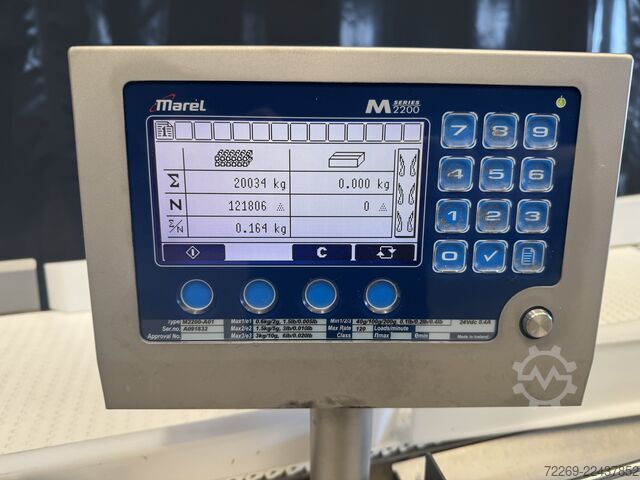 Marel CG 60 เครื่องคัดเกรดแบบกะทัดรัด Marel CG 60