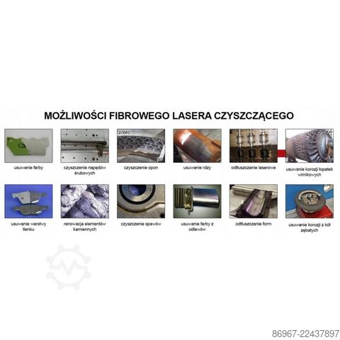 Faserlaser-Reinigungsgerät 2000W CORMAK CL2000