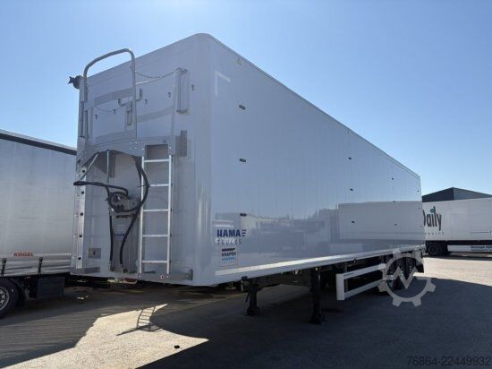 Kliftrailer með hreyfanlegum gólfi KNAPEN K100/KT01, 10 MM, LIFTACHSE, ROLLPLANE, FUNK