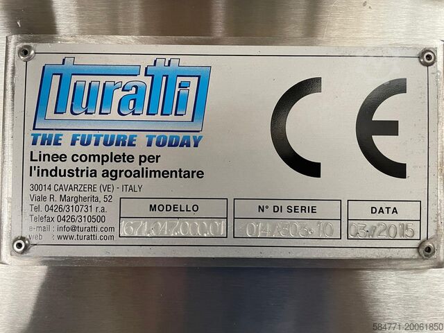 Salatverarbeitungslinie Turatti 1671.047.000.01