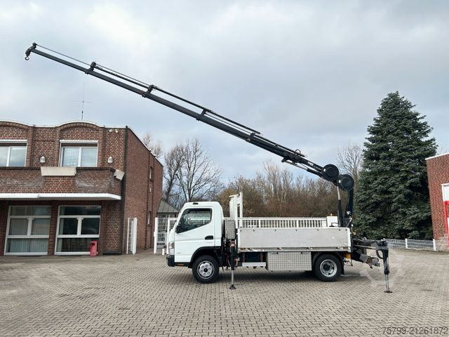 Autokranwagen FUSO Canter 7C18 Pritsche + HIAB 066 Kran