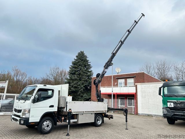 Autokranwagen FUSO Canter 7C18 Pritsche + HIAB 066 Kran