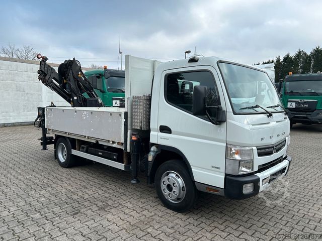 Autokranwagen FUSO Canter 7C18 Pritsche + HIAB 066 Kran
