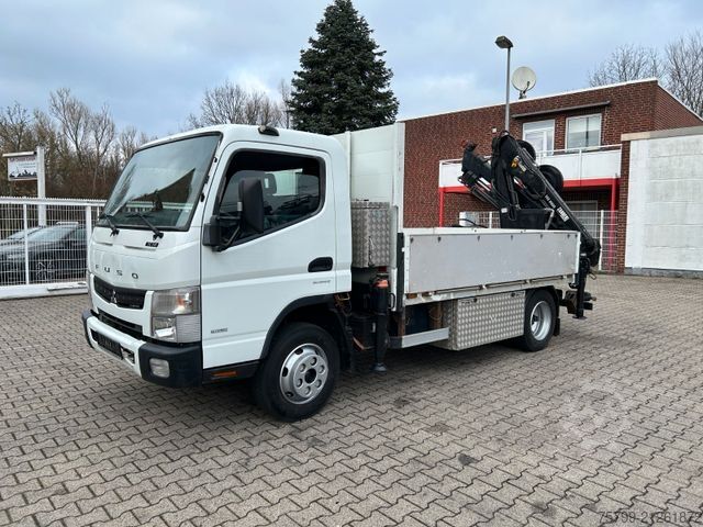 Autokranwagen FUSO Canter 7C18 Pritsche + HIAB 066 Kran