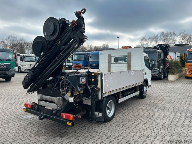 Autokranwagen FUSO Canter 7C18 Pritsche + HIAB 066 Kran