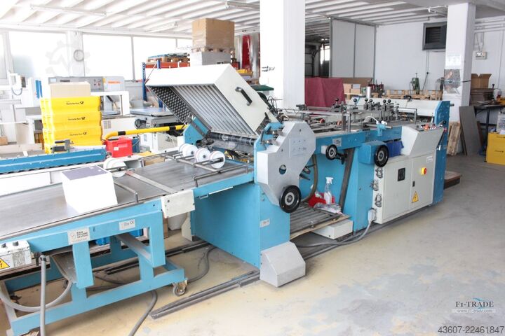 Mappen-Falt Klebemaschine / Folder Gluer FIDIA DORA 76