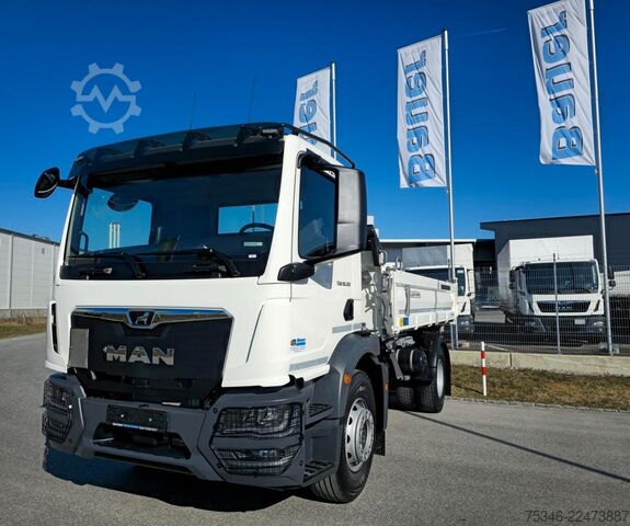 Camião basculante MAN TGM 18.320 / 4x2 / Meiller/Kipper/NL 10,3 To/Neu